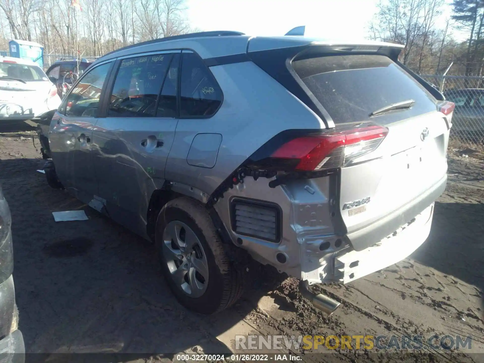 3 Photograph of a damaged car 2T3F1RFV2KW042991 TOYOTA RAV4 2019