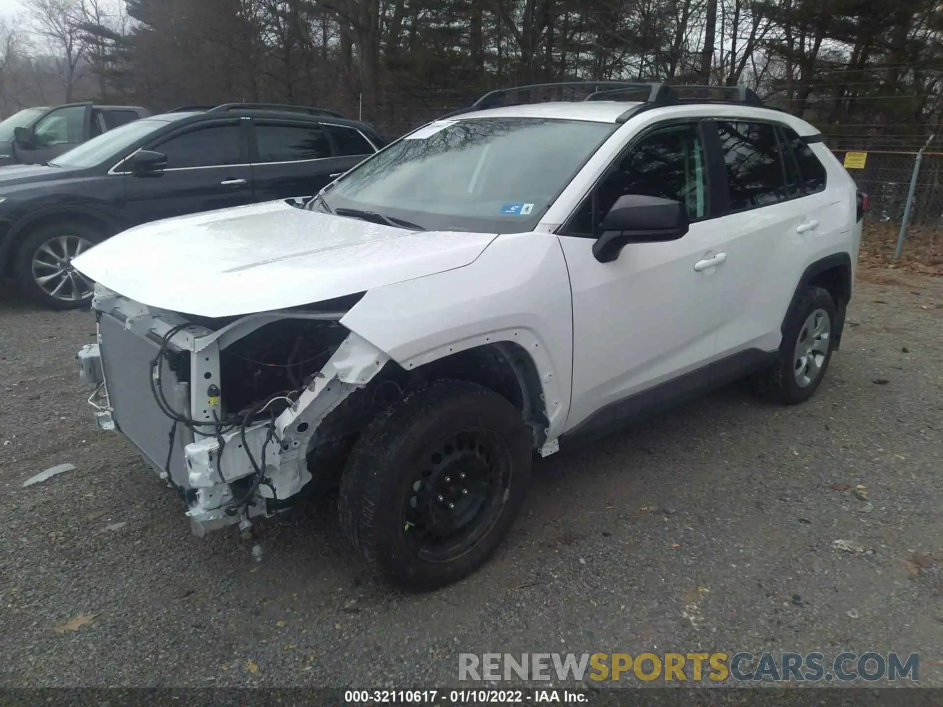 2 Photograph of a damaged car 2T3F1RFV2KW044417 TOYOTA RAV4 2019