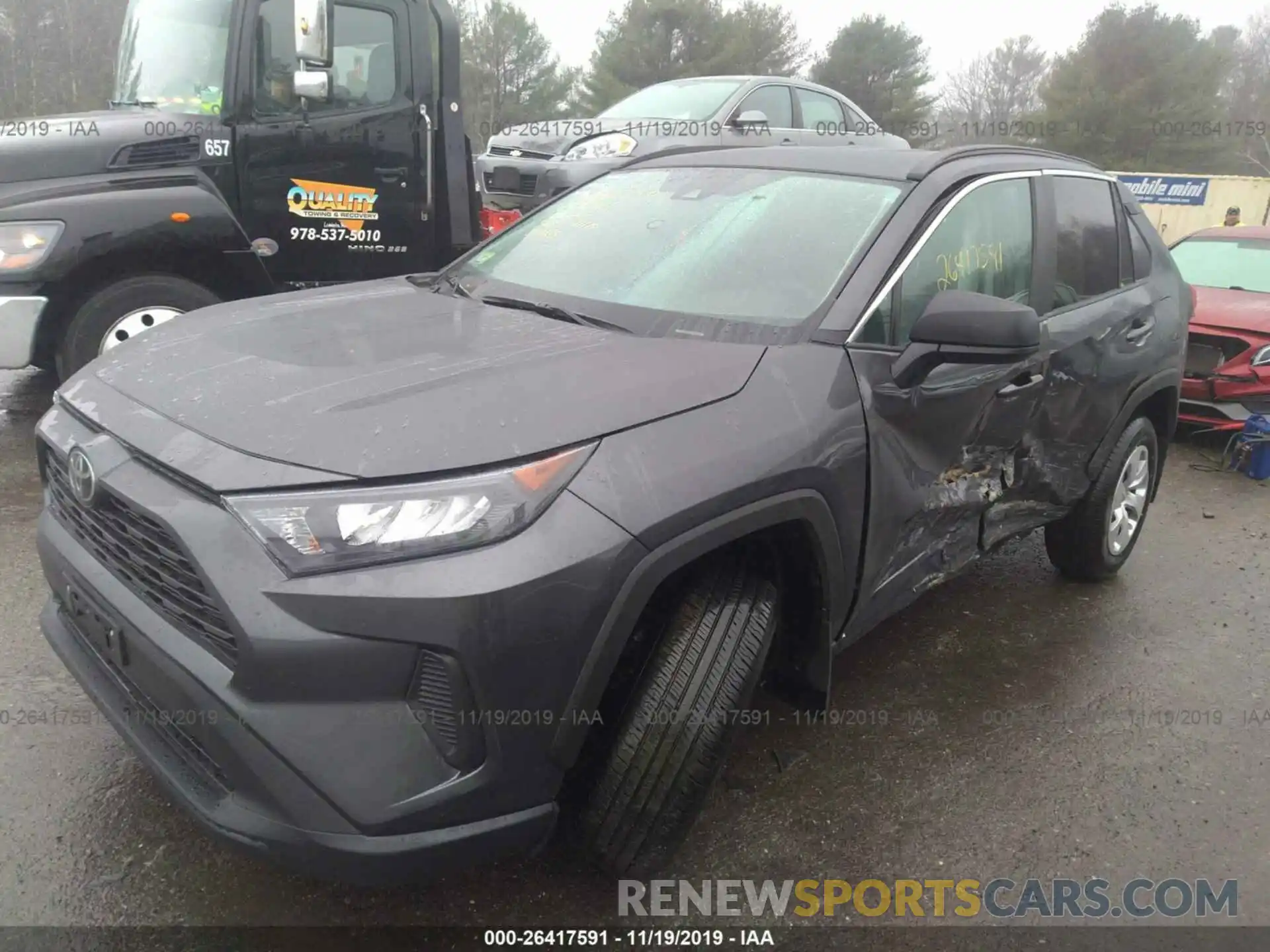 2 Photograph of a damaged car 2T3F1RFV2KW048483 TOYOTA RAV4 2019