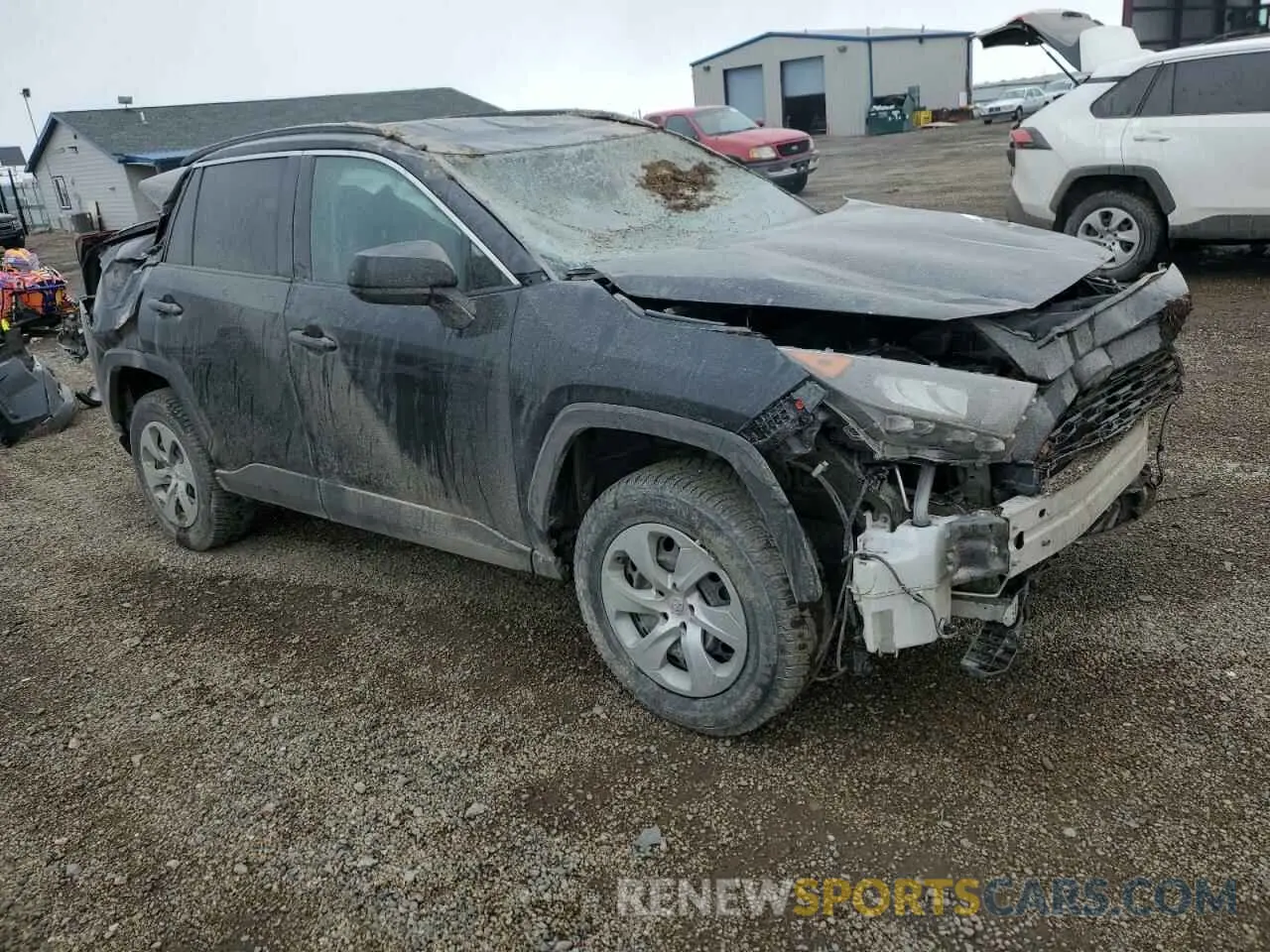 4 Photograph of a damaged car 2T3F1RFV2KW065705 TOYOTA RAV4 2019