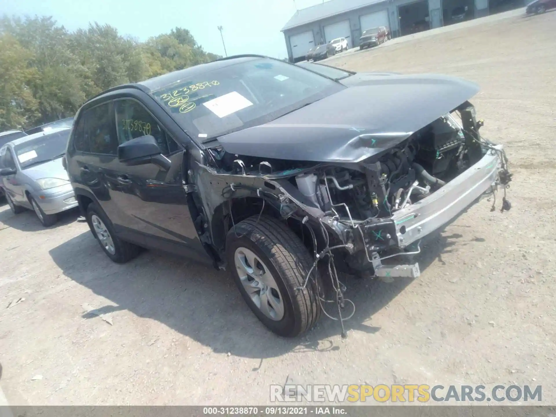 1 Photograph of a damaged car 2T3F1RFV3KC001593 TOYOTA RAV4 2019