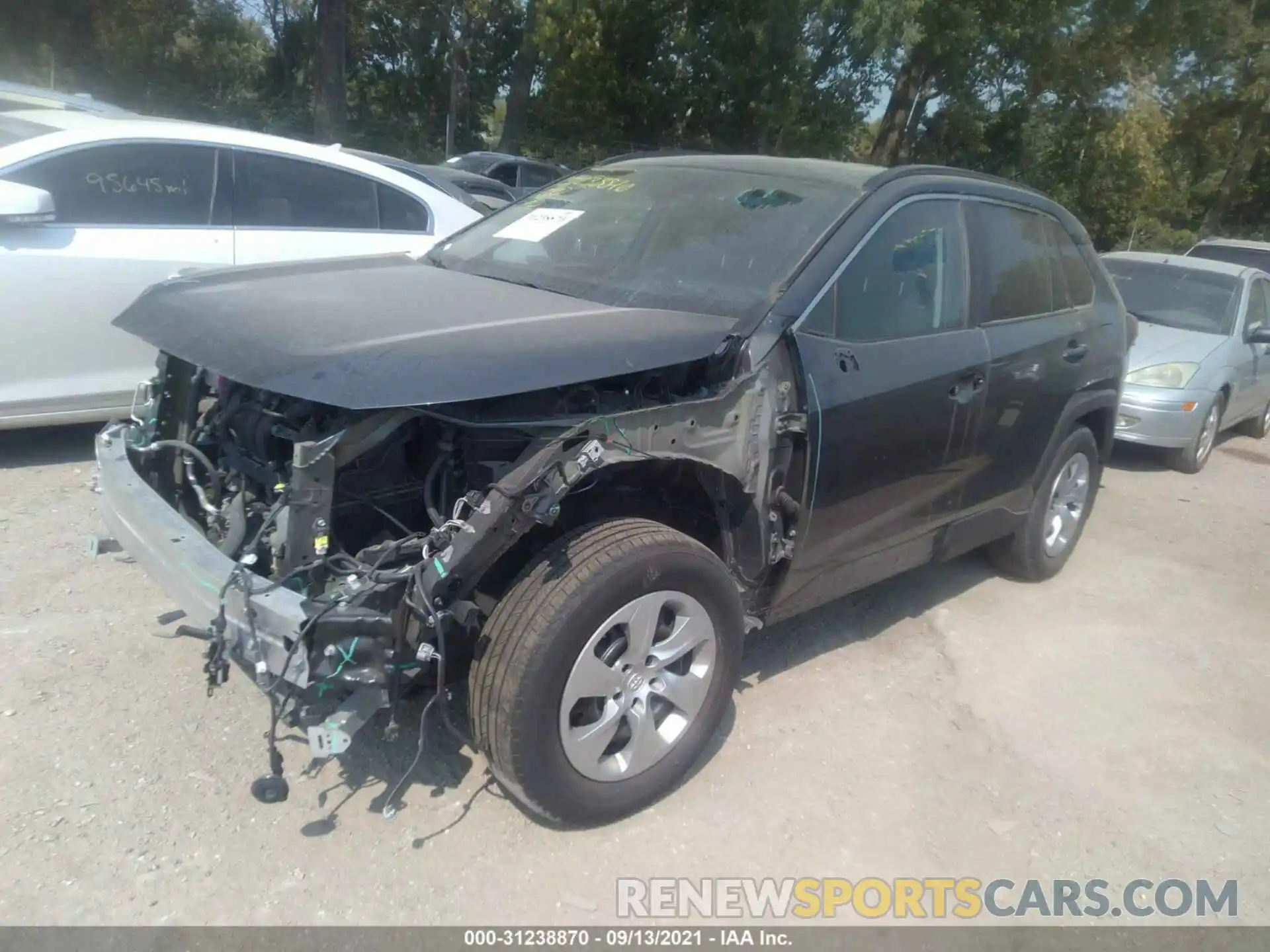 2 Photograph of a damaged car 2T3F1RFV3KC001593 TOYOTA RAV4 2019