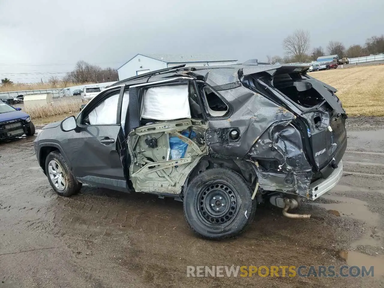 2 Photograph of a damaged car 2T3F1RFV3KC008091 TOYOTA RAV4 2019