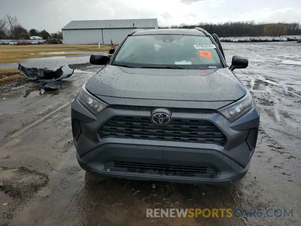 5 Photograph of a damaged car 2T3F1RFV3KC008091 TOYOTA RAV4 2019