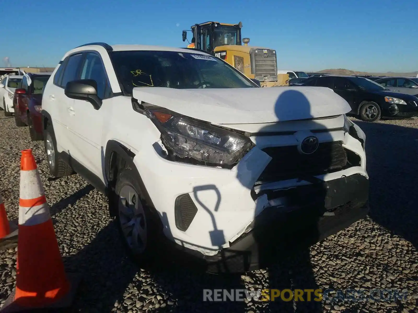 1 Photograph of a damaged car 2T3F1RFV3KC011492 TOYOTA RAV4 2019