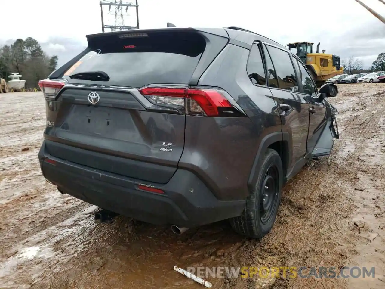 4 Photograph of a damaged car 2T3F1RFV3KC029202 TOYOTA RAV4 2019