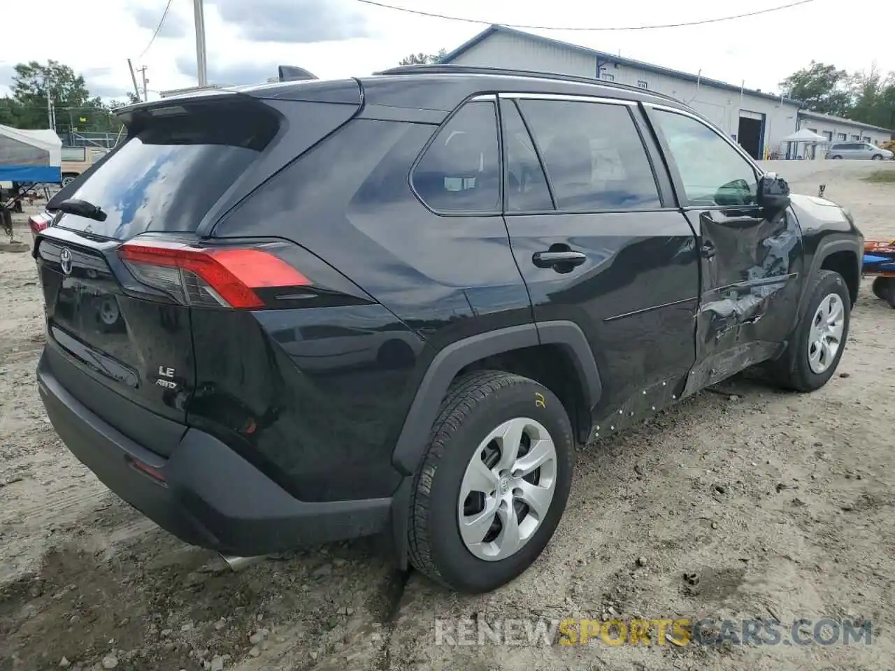 4 Photograph of a damaged car 2T3F1RFV3KC040801 TOYOTA RAV4 2019