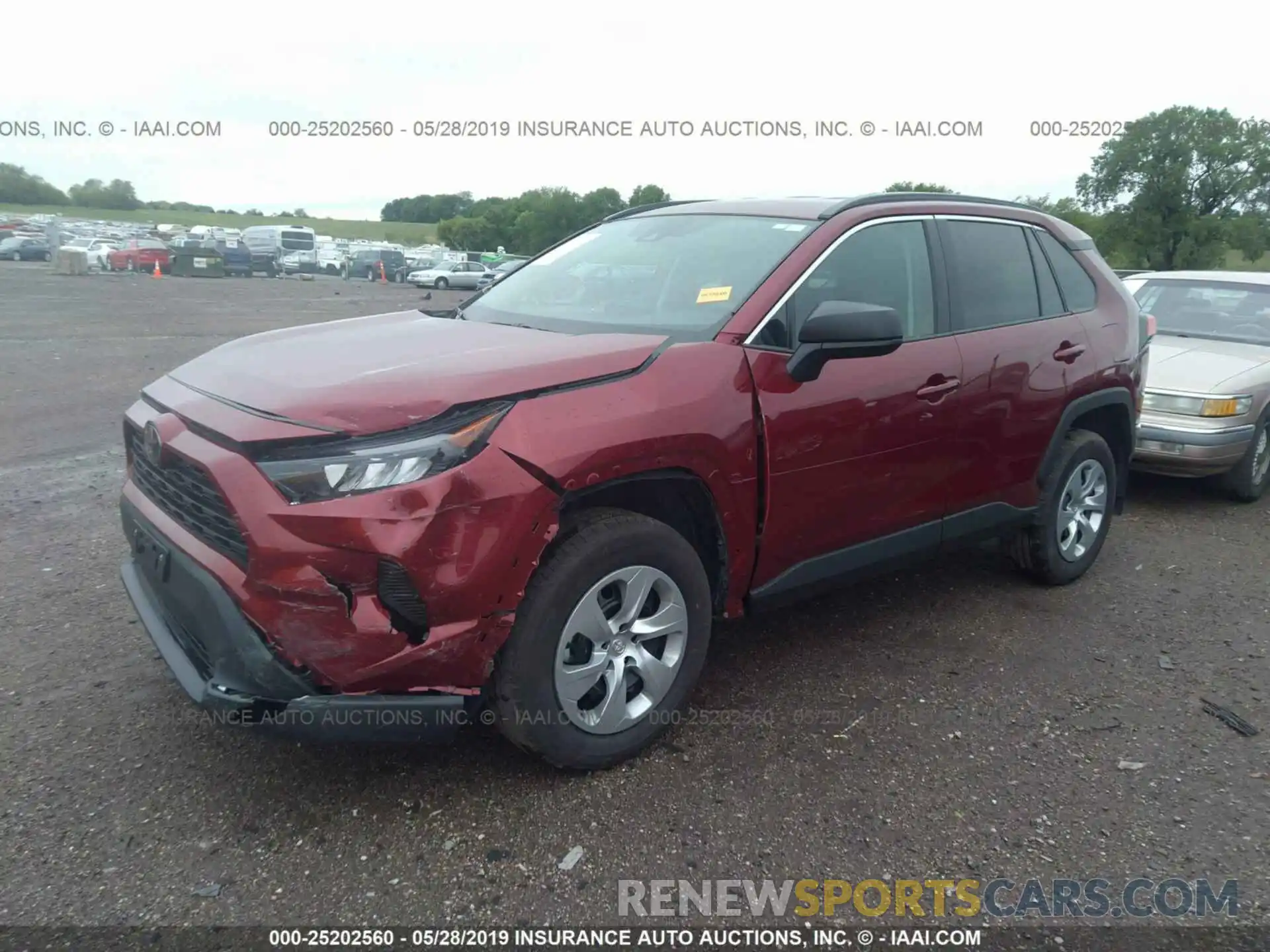 2 Photograph of a damaged car 2T3F1RFV3KW006730 TOYOTA RAV4 2019