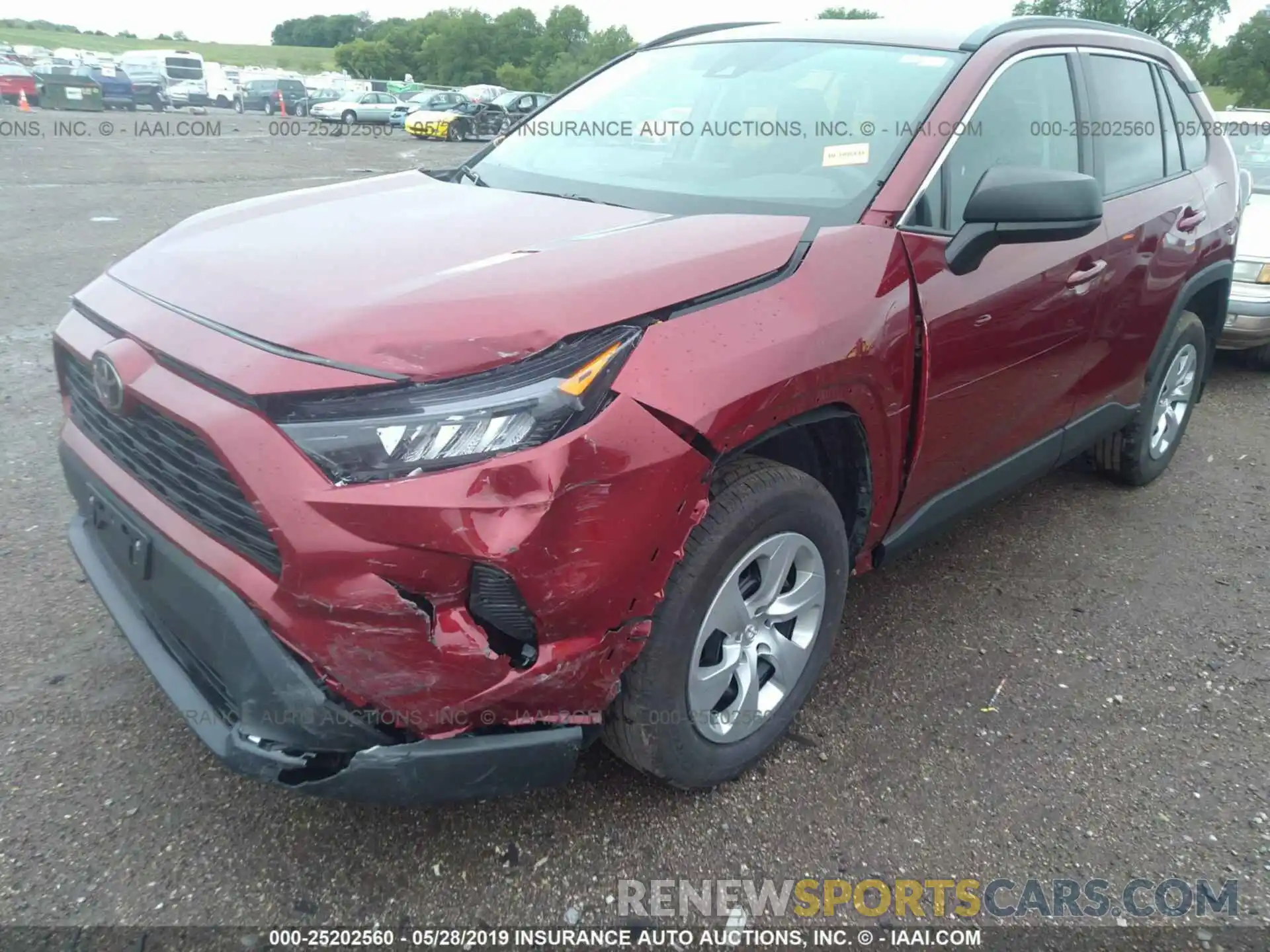 6 Photograph of a damaged car 2T3F1RFV3KW006730 TOYOTA RAV4 2019