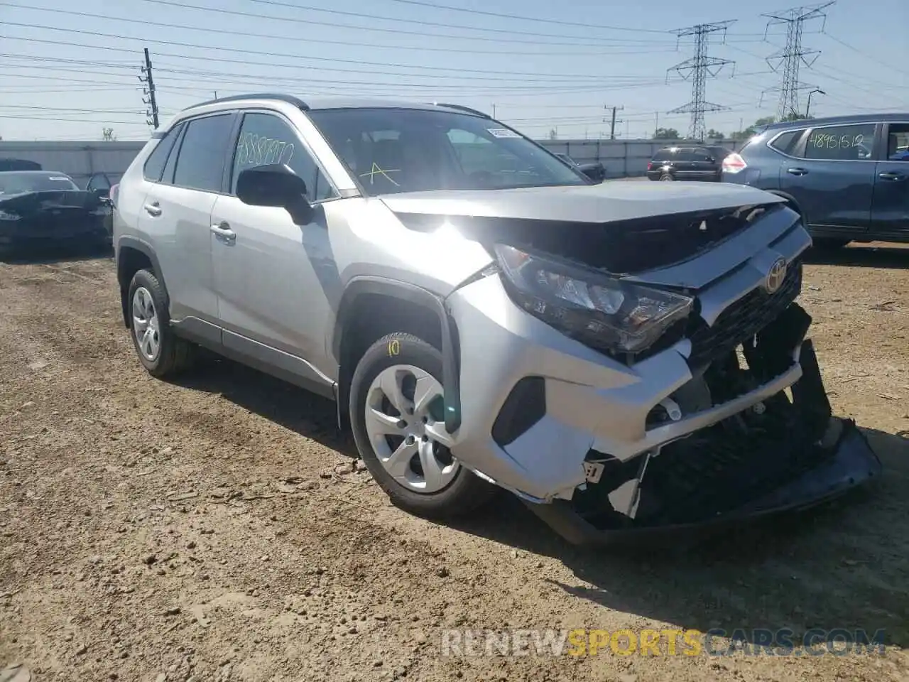 1 Photograph of a damaged car 2T3F1RFV3KW018361 TOYOTA RAV4 2019