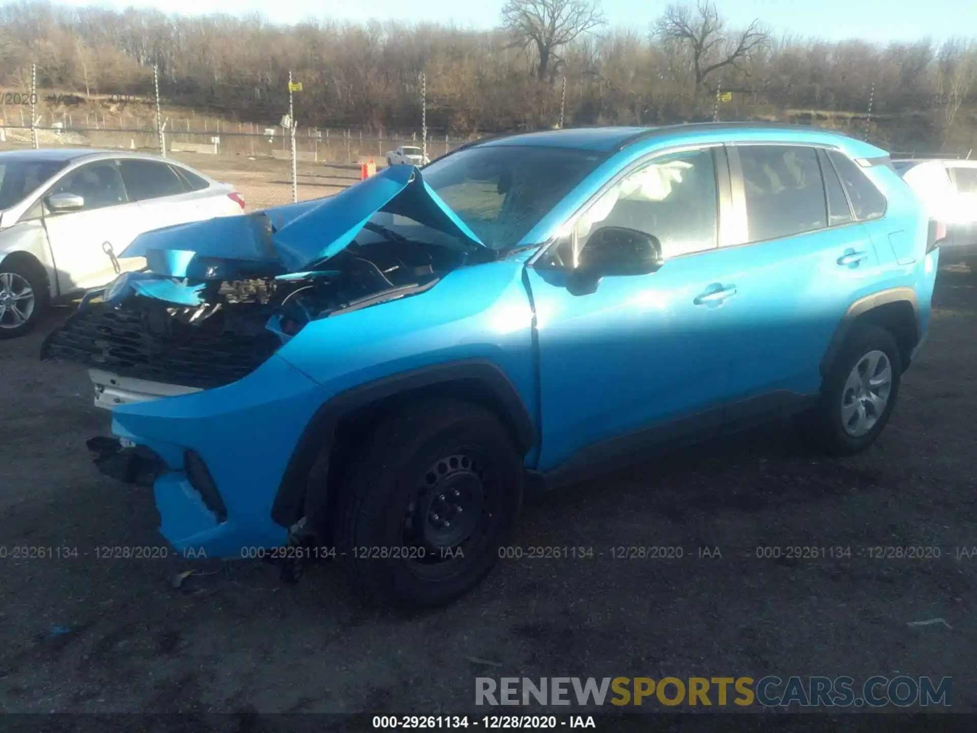 2 Photograph of a damaged car 2T3F1RFV3KW028534 TOYOTA RAV4 2019