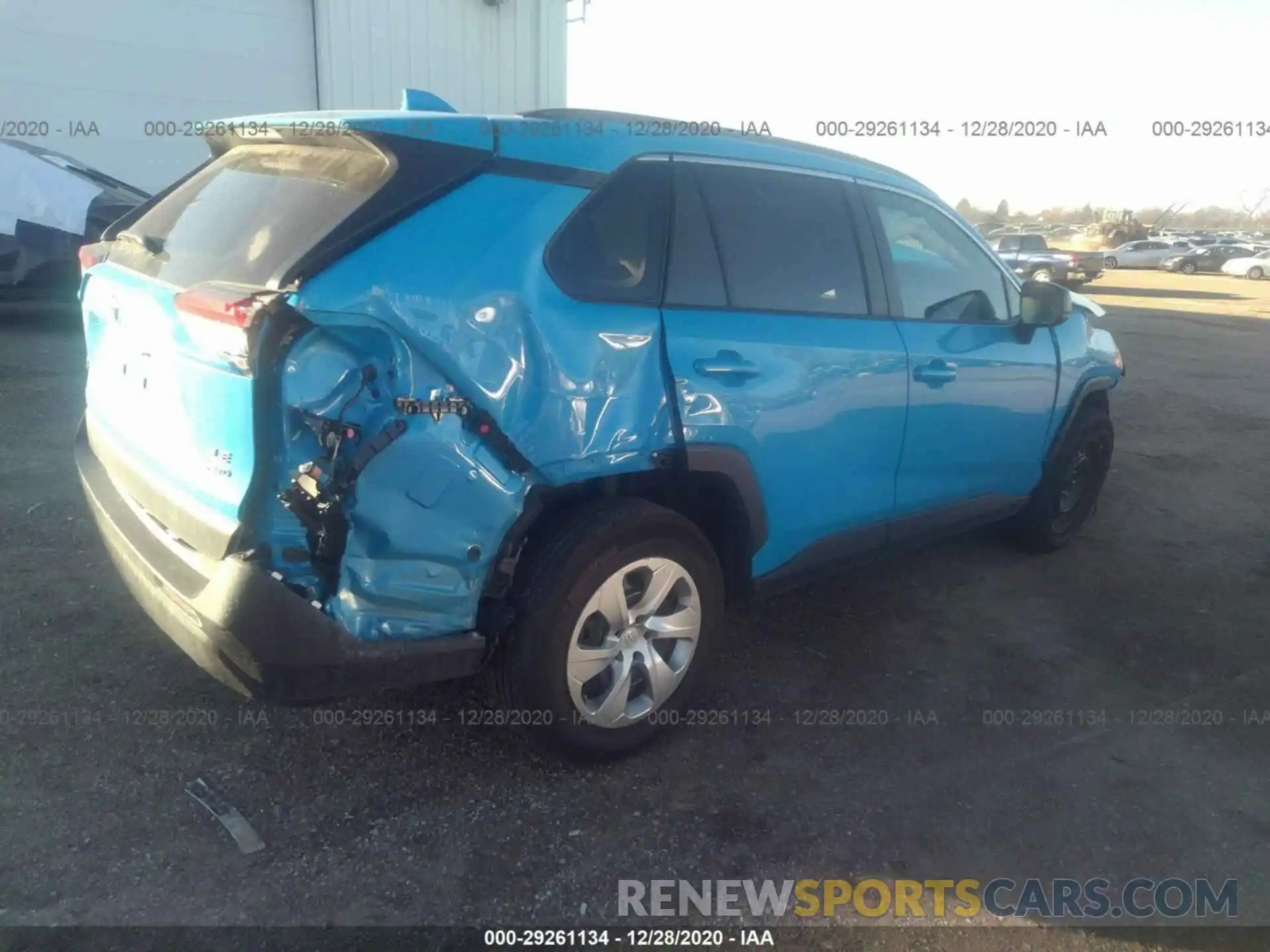 4 Photograph of a damaged car 2T3F1RFV3KW028534 TOYOTA RAV4 2019