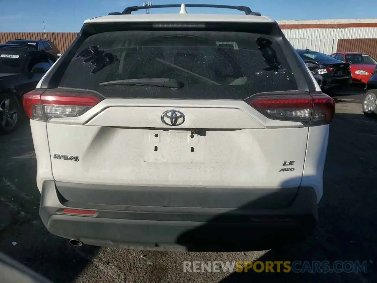 6 Photograph of a damaged car 2T3F1RFV3KW034530 TOYOTA RAV4 2019