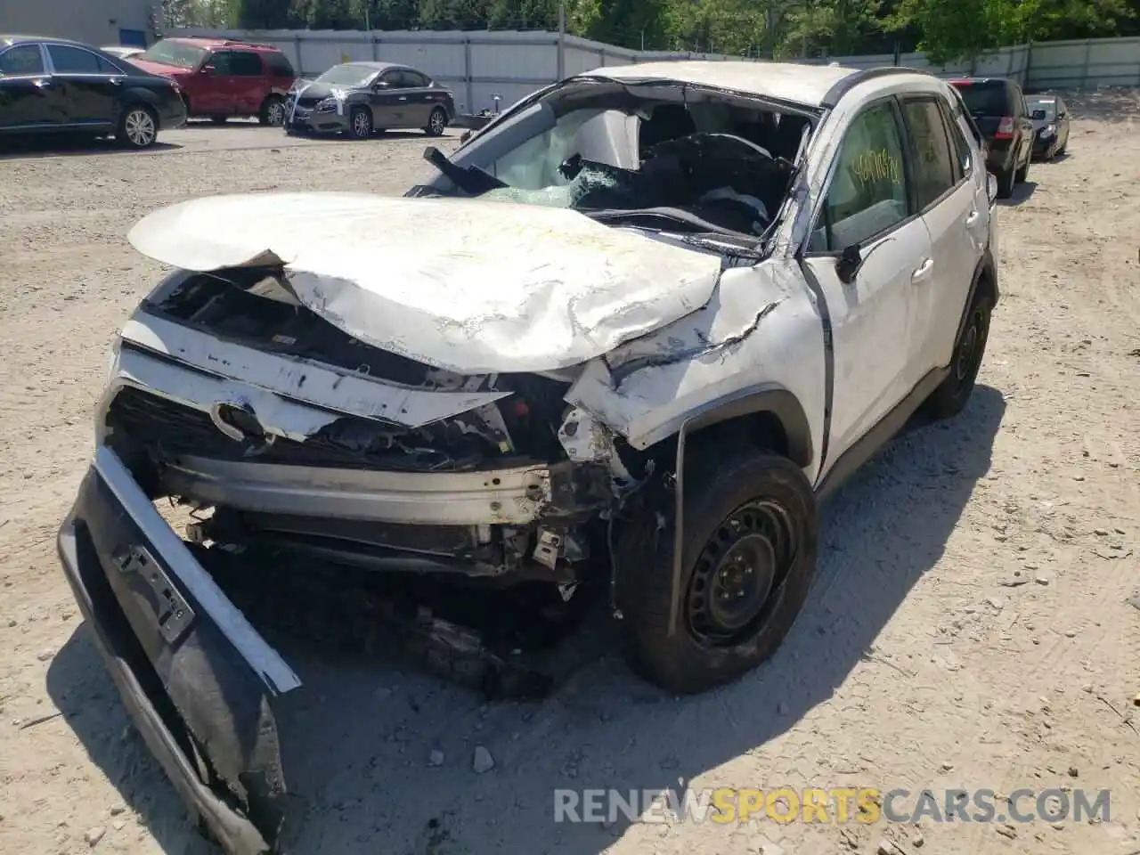 2 Photograph of a damaged car 2T3F1RFV3KW050971 TOYOTA RAV4 2019