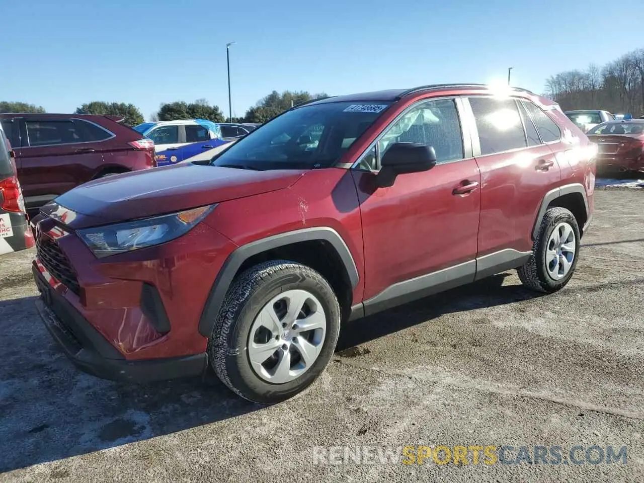 1 Photograph of a damaged car 2T3F1RFV3KW061419 TOYOTA RAV4 2019