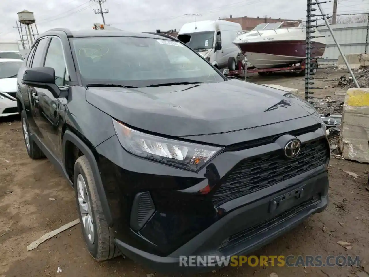 1 Photograph of a damaged car 2T3F1RFV4KC003062 TOYOTA RAV4 2019