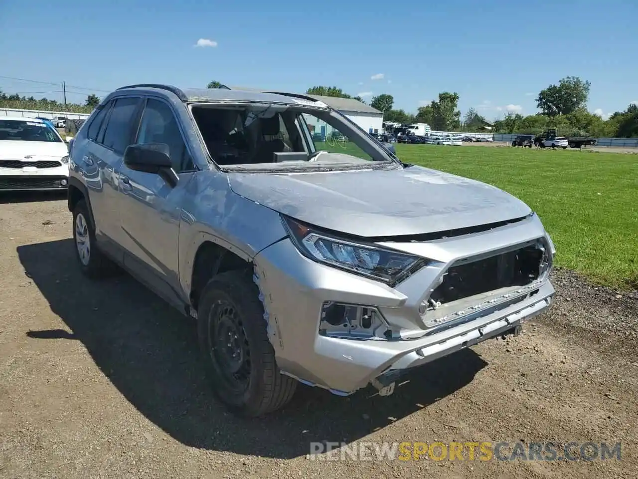 1 Photograph of a damaged car 2T3F1RFV4KC006690 TOYOTA RAV4 2019