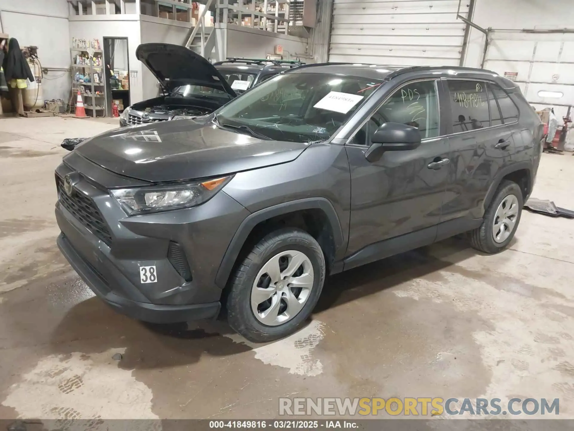 2 Photograph of a damaged car 2T3F1RFV4KC036501 TOYOTA RAV4 2019
