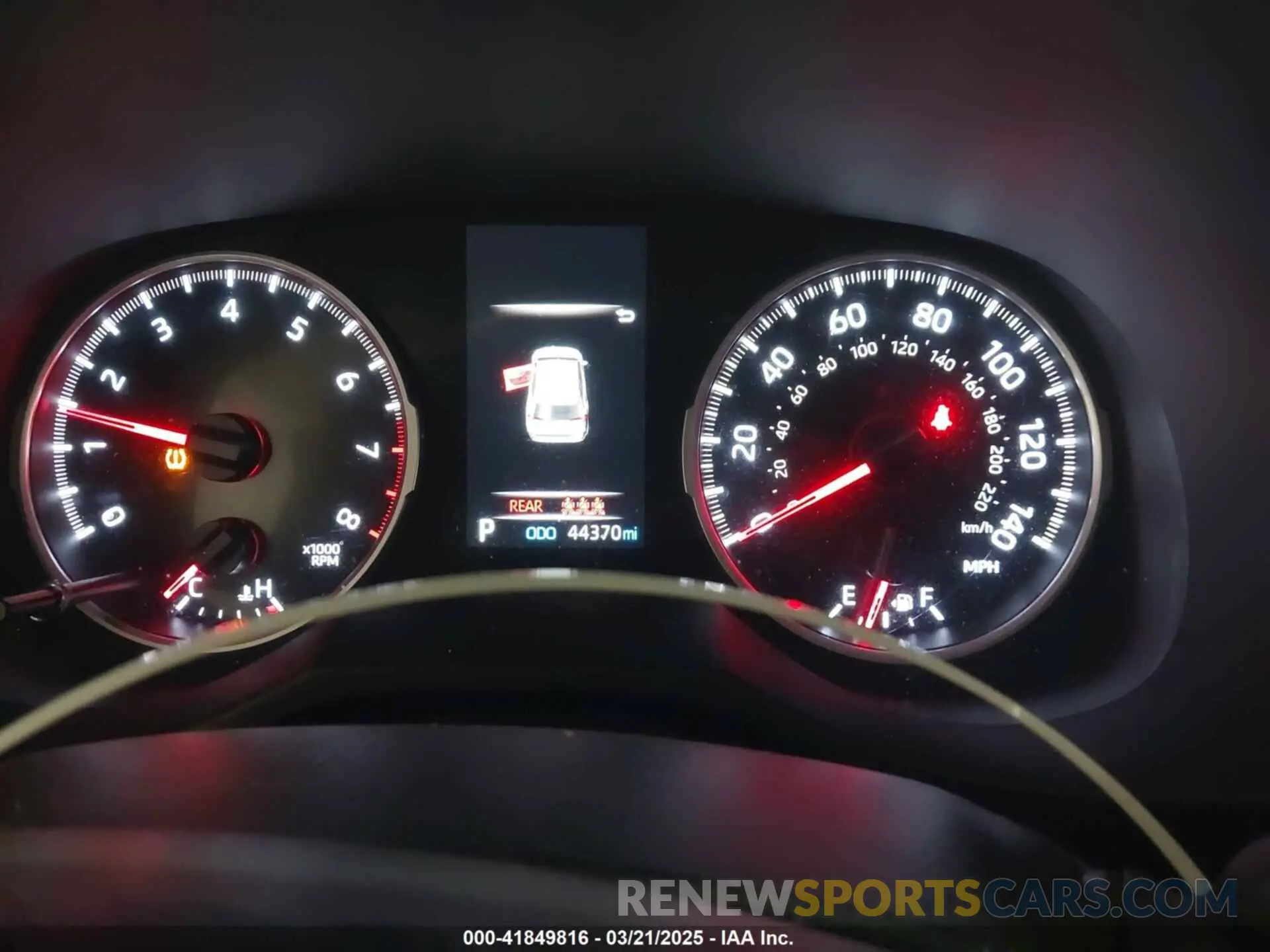 7 Photograph of a damaged car 2T3F1RFV4KC036501 TOYOTA RAV4 2019