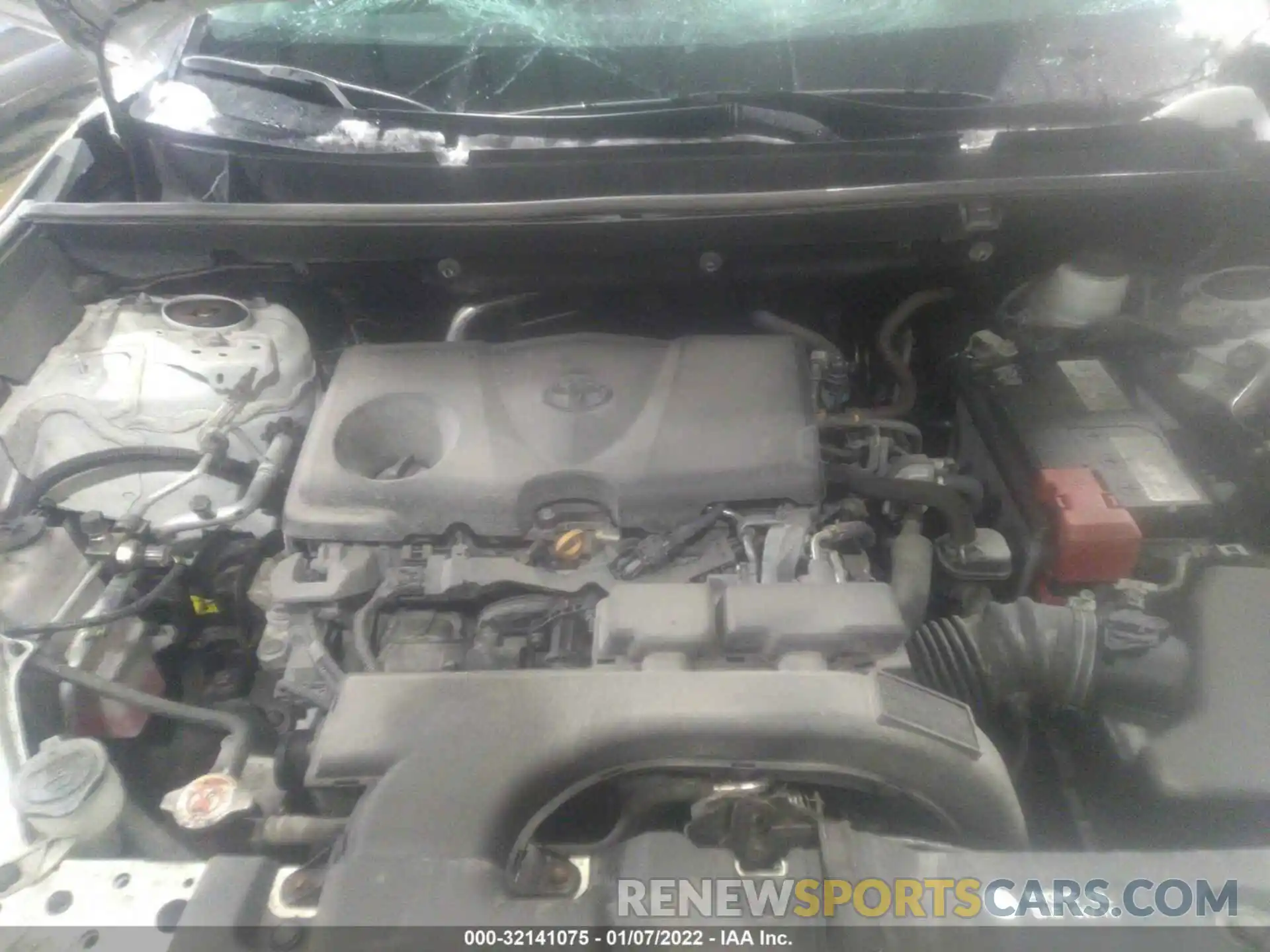 10 Photograph of a damaged car 2T3F1RFV4KC043416 TOYOTA RAV4 2019