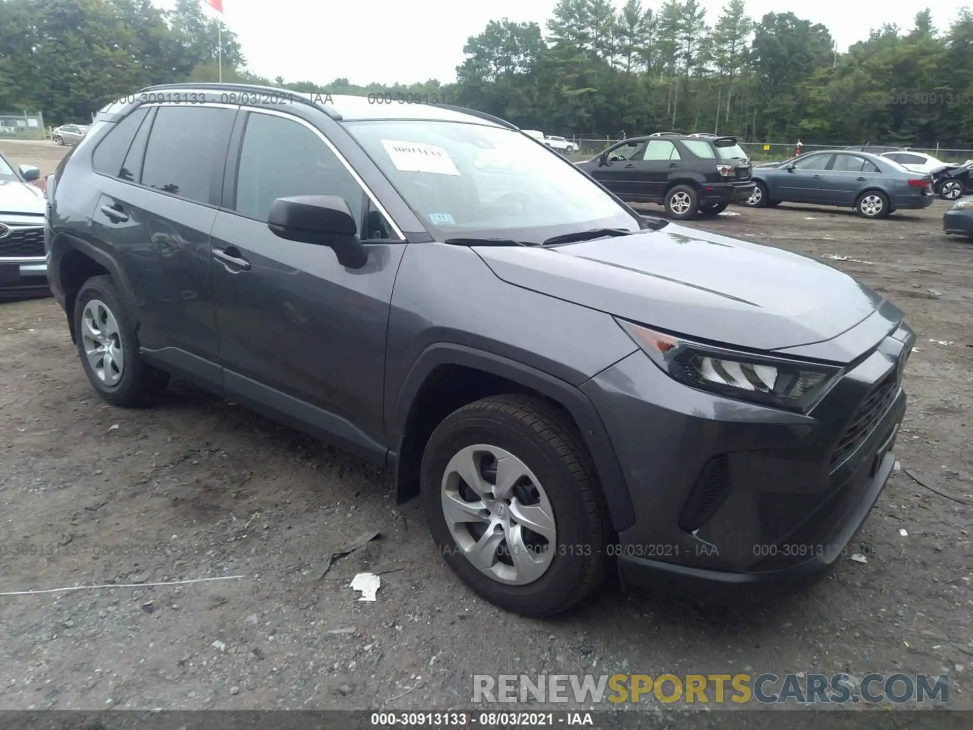 1 Photograph of a damaged car 2T3F1RFV4KC043514 TOYOTA RAV4 2019