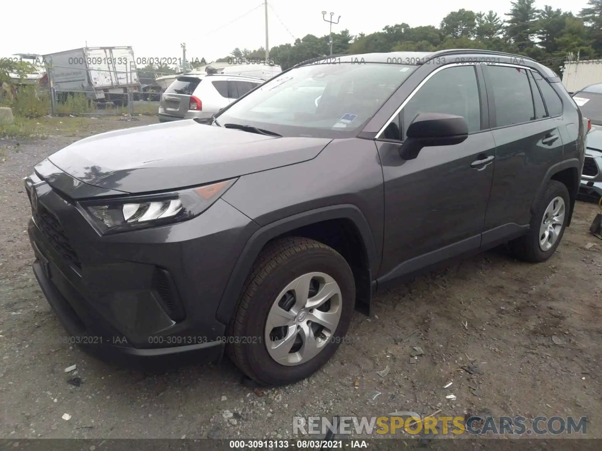 2 Photograph of a damaged car 2T3F1RFV4KC043514 TOYOTA RAV4 2019