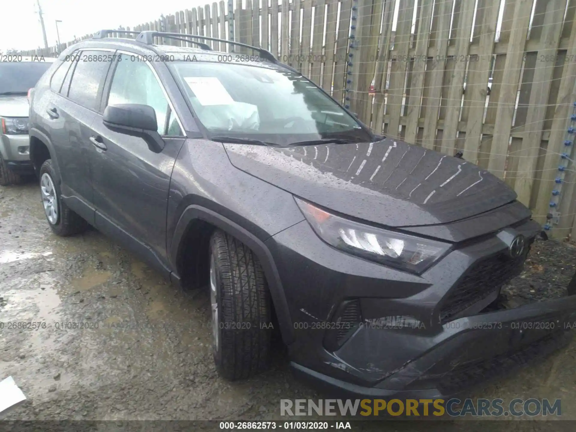 1 Photograph of a damaged car 2T3F1RFV4KC051015 TOYOTA RAV4 2019