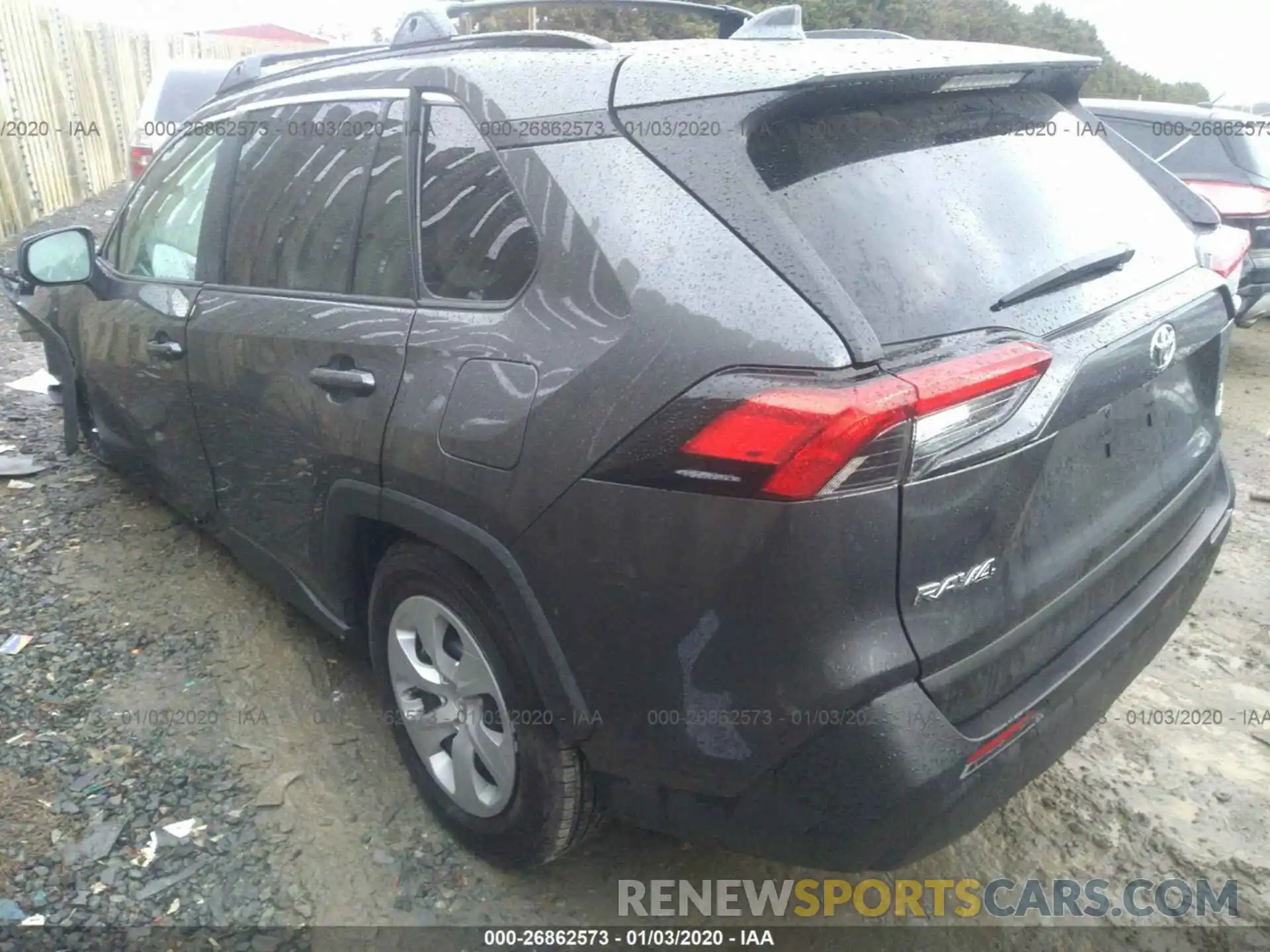 3 Photograph of a damaged car 2T3F1RFV4KC051015 TOYOTA RAV4 2019