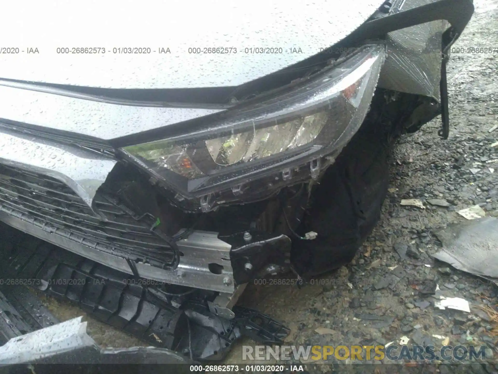 6 Photograph of a damaged car 2T3F1RFV4KC051015 TOYOTA RAV4 2019