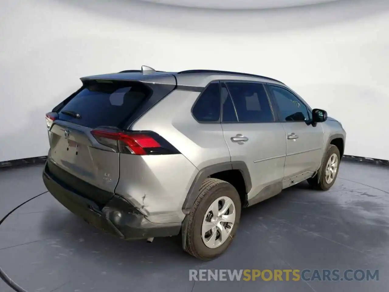 4 Photograph of a damaged car 2T3F1RFV4KW023519 TOYOTA RAV4 2019