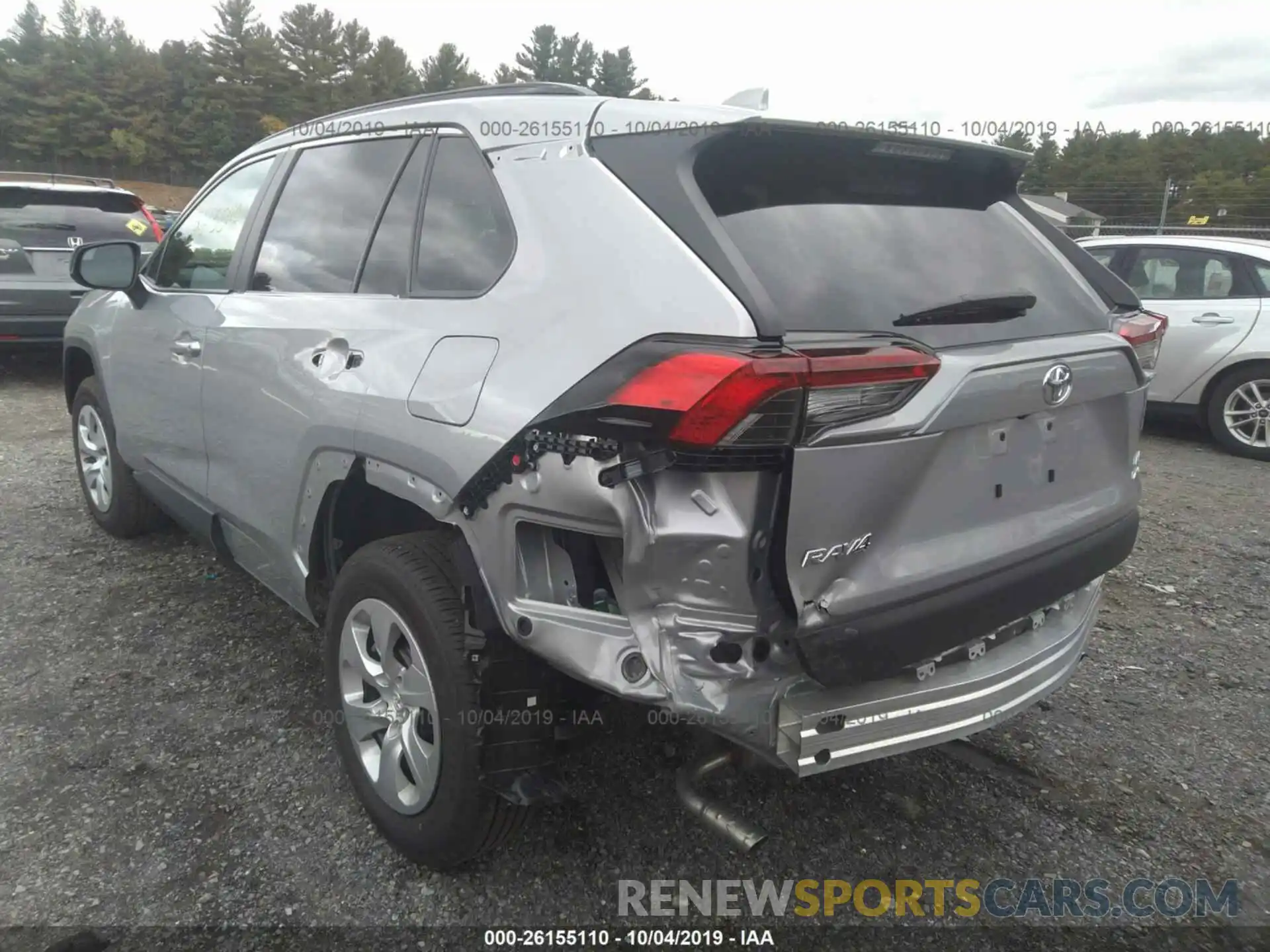 6 Photograph of a damaged car 2T3F1RFV4KW042412 TOYOTA RAV4 2019