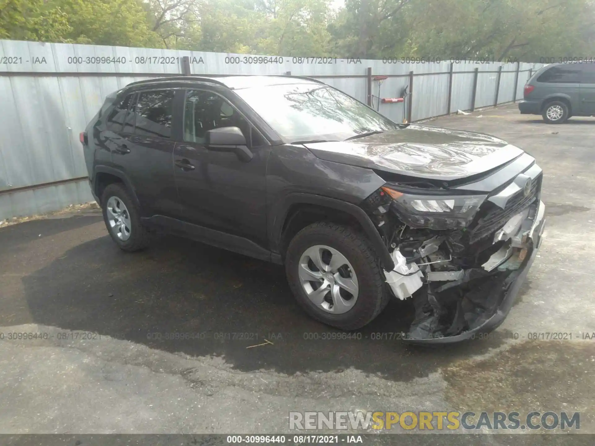 1 Photograph of a damaged car 2T3F1RFV4KW056696 TOYOTA RAV4 2019