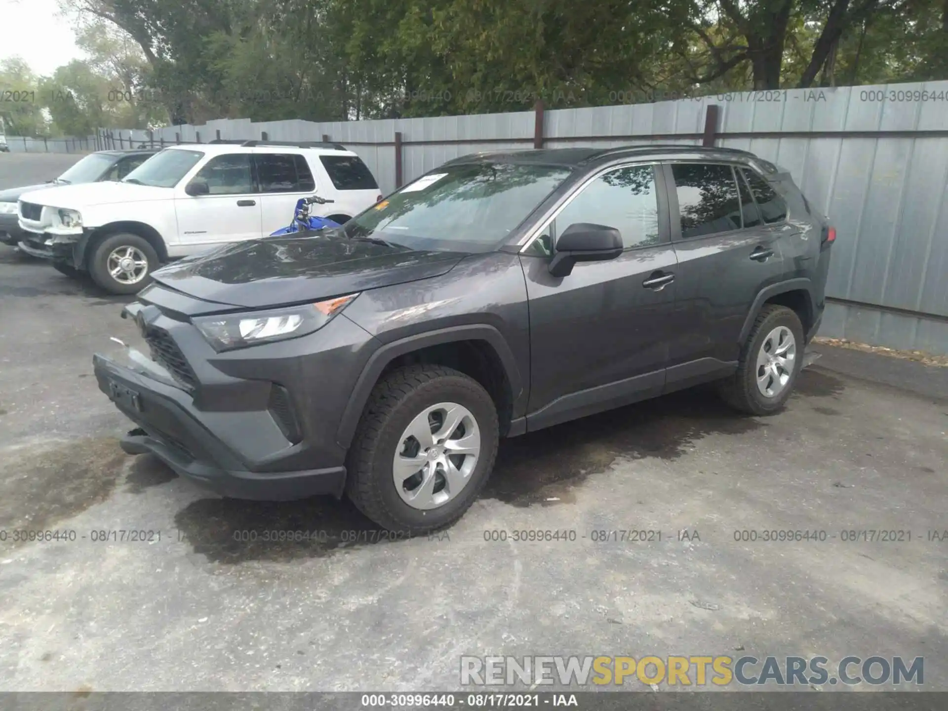 2 Photograph of a damaged car 2T3F1RFV4KW056696 TOYOTA RAV4 2019