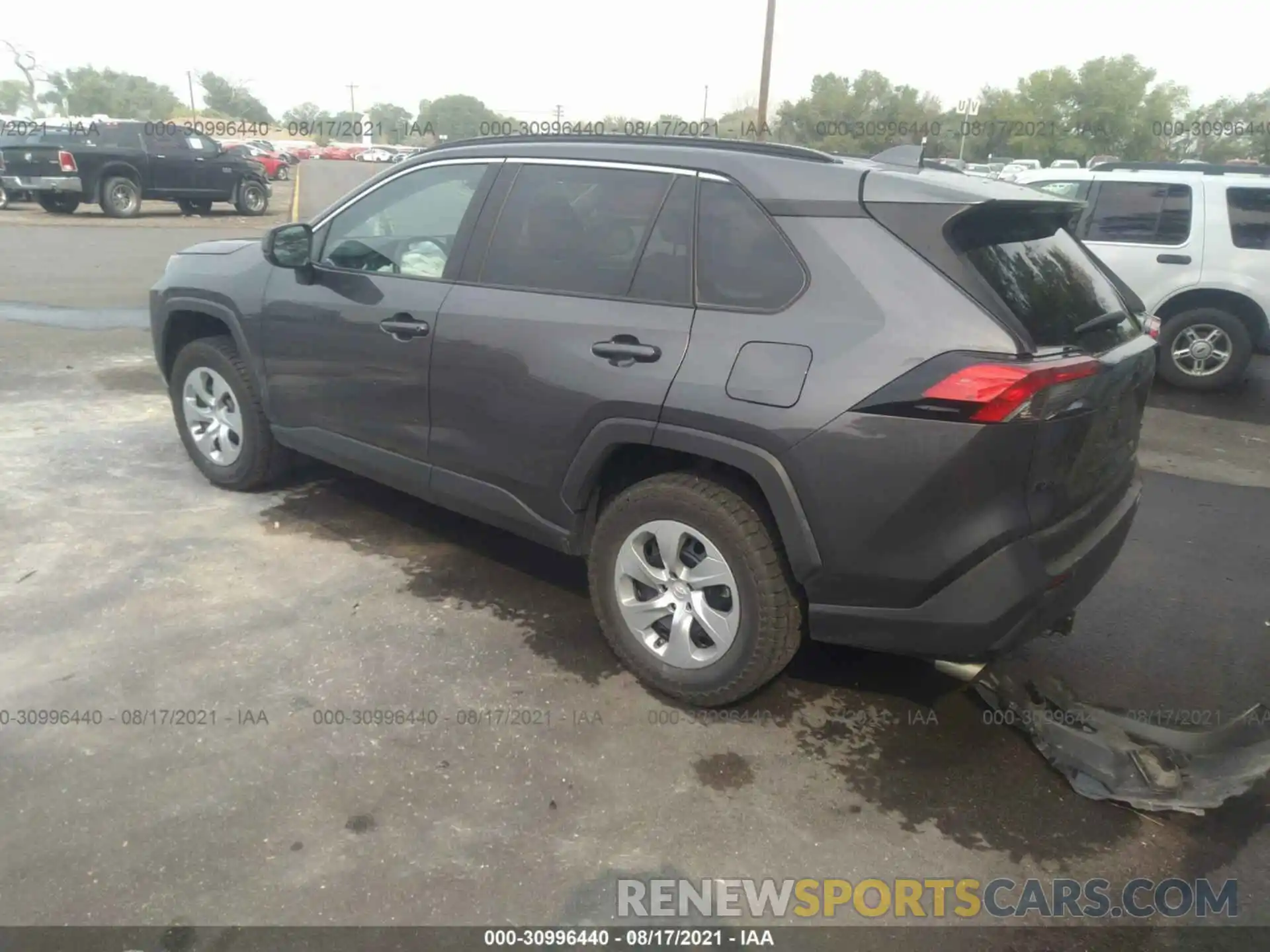 3 Photograph of a damaged car 2T3F1RFV4KW056696 TOYOTA RAV4 2019