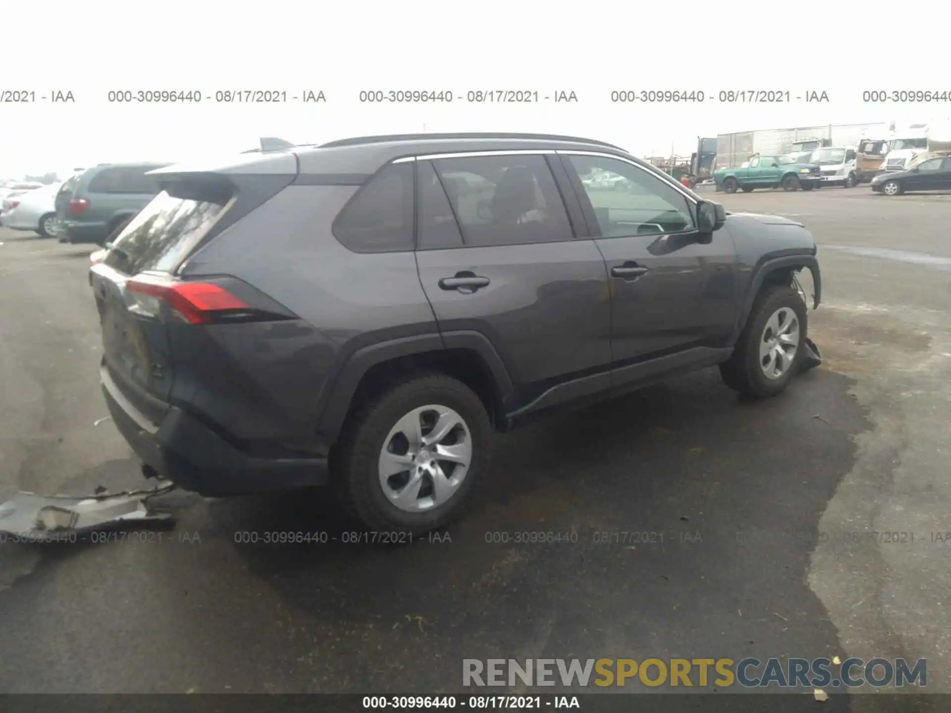 4 Photograph of a damaged car 2T3F1RFV4KW056696 TOYOTA RAV4 2019