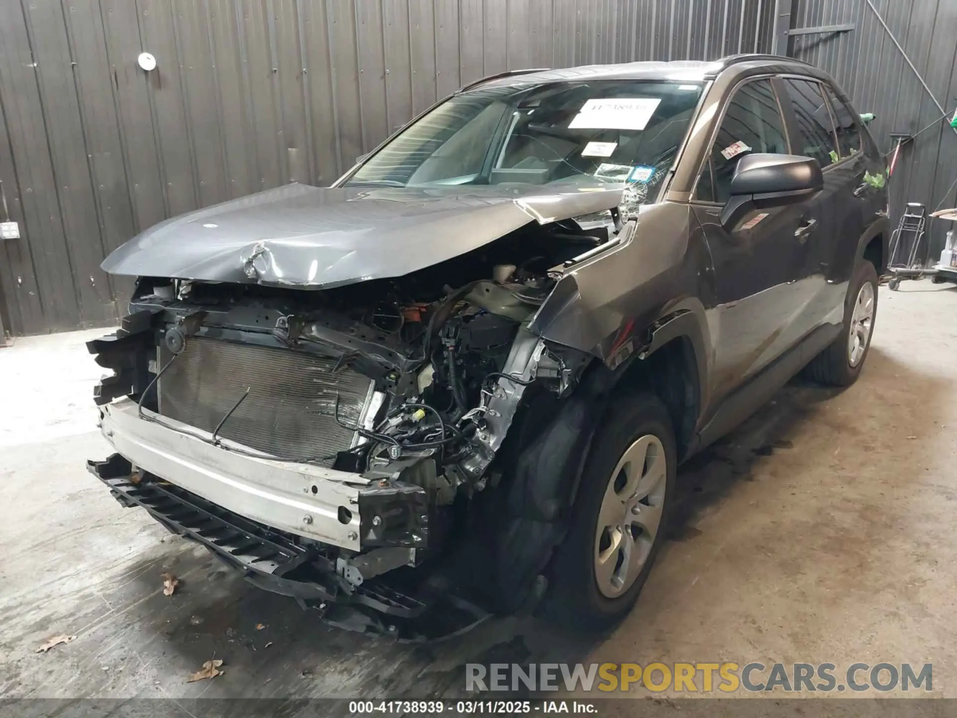 2 Photograph of a damaged car 2T3F1RFV4KW061414 TOYOTA RAV4 2019