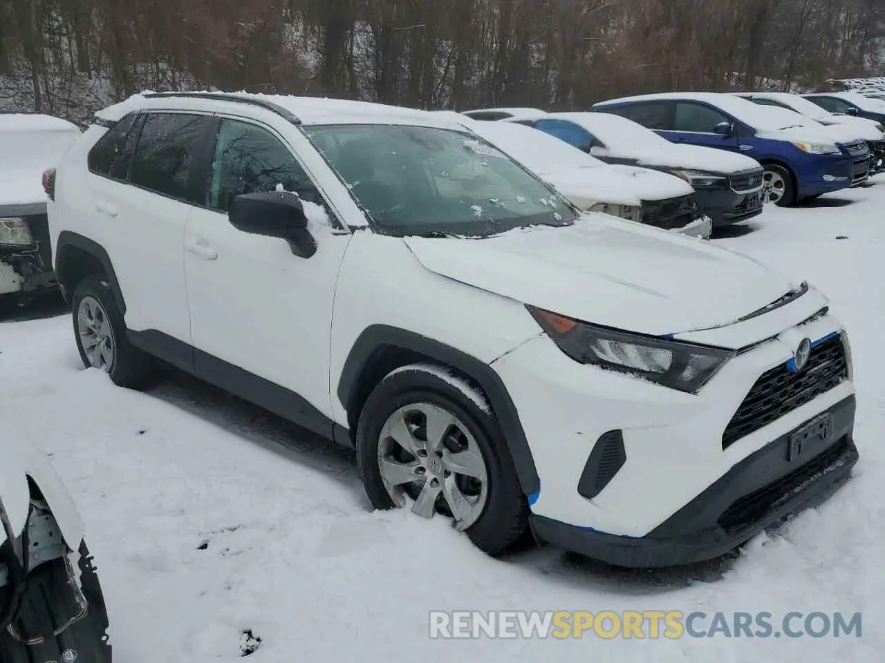 4 Photograph of a damaged car 2T3F1RFV4KW064216 TOYOTA RAV4 2019