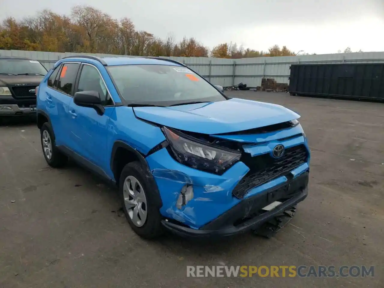 1 Photograph of a damaged car 2T3F1RFV5KC001157 TOYOTA RAV4 2019