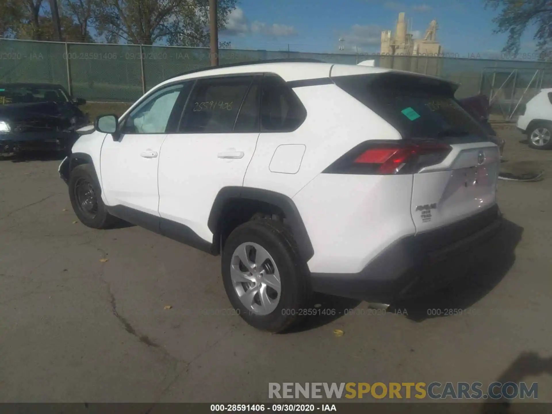 3 Photograph of a damaged car 2T3F1RFV5KC001465 TOYOTA RAV4 2019