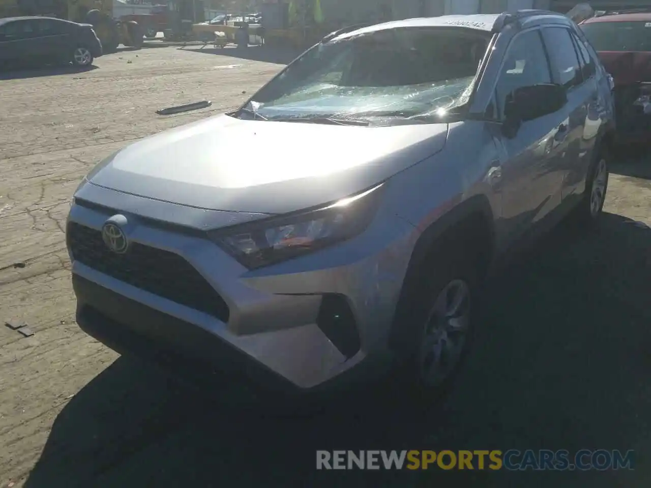 2 Photograph of a damaged car 2T3F1RFV5KC002681 TOYOTA RAV4 2019