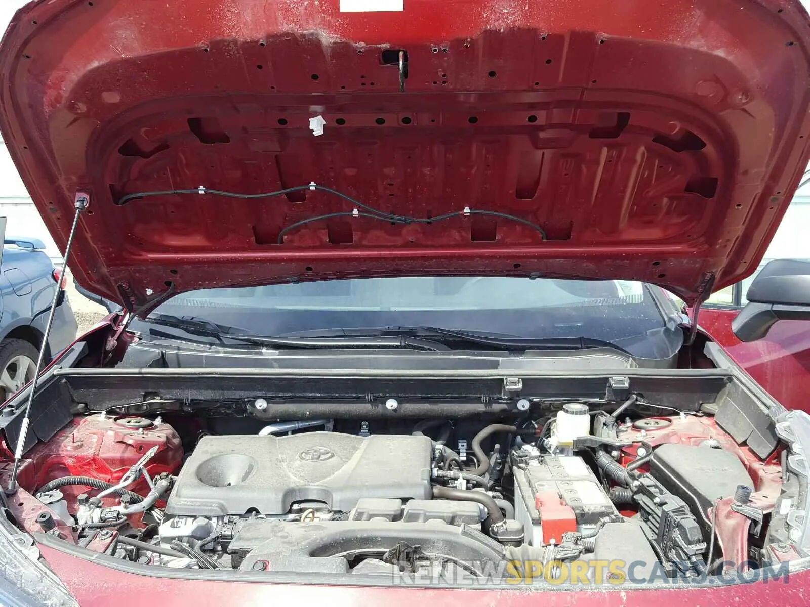 7 Photograph of a damaged car 2T3F1RFV5KC003619 TOYOTA RAV4 2019