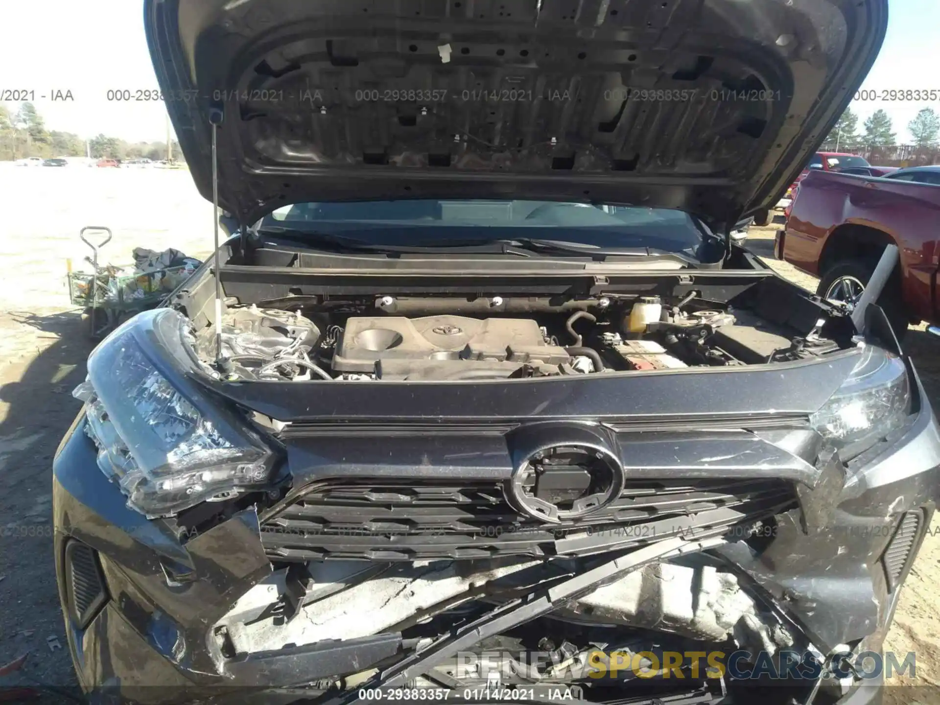 10 Photograph of a damaged car 2T3F1RFV5KC010098 TOYOTA RAV4 2019