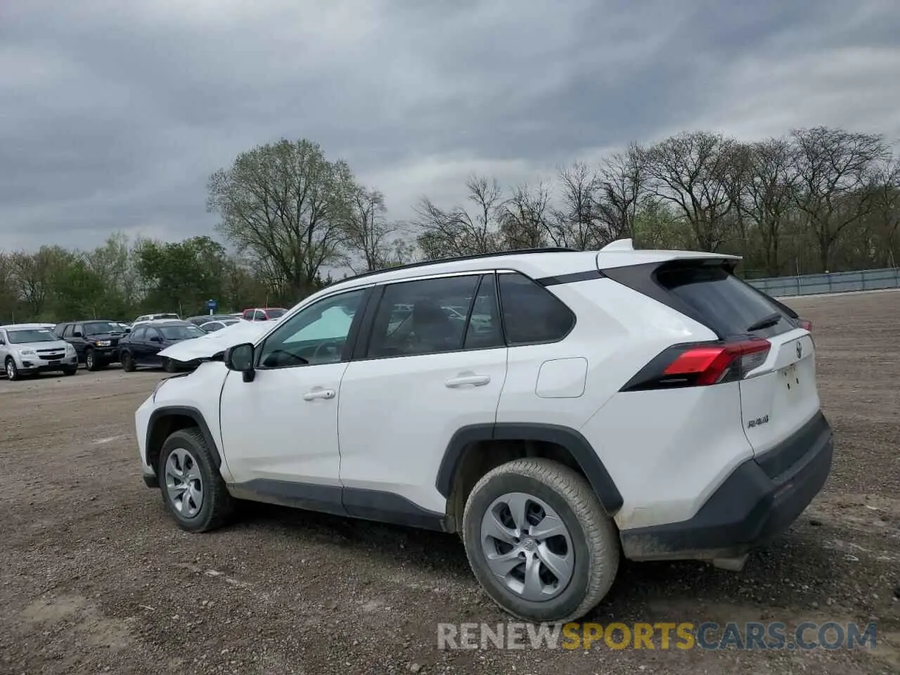 2 Photograph of a damaged car 2T3F1RFV5KC029024 TOYOTA RAV4 2019