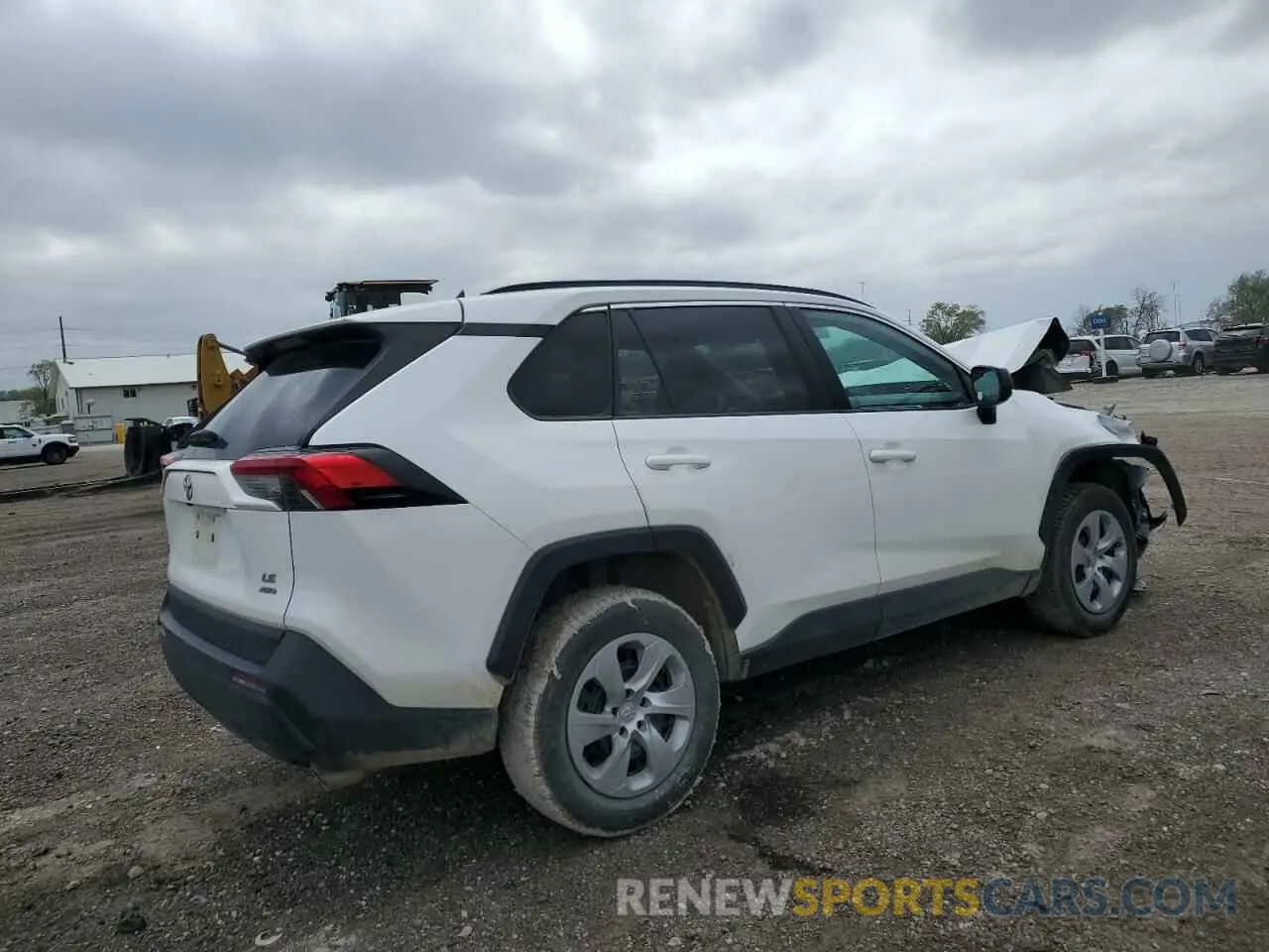 3 Photograph of a damaged car 2T3F1RFV5KC029024 TOYOTA RAV4 2019