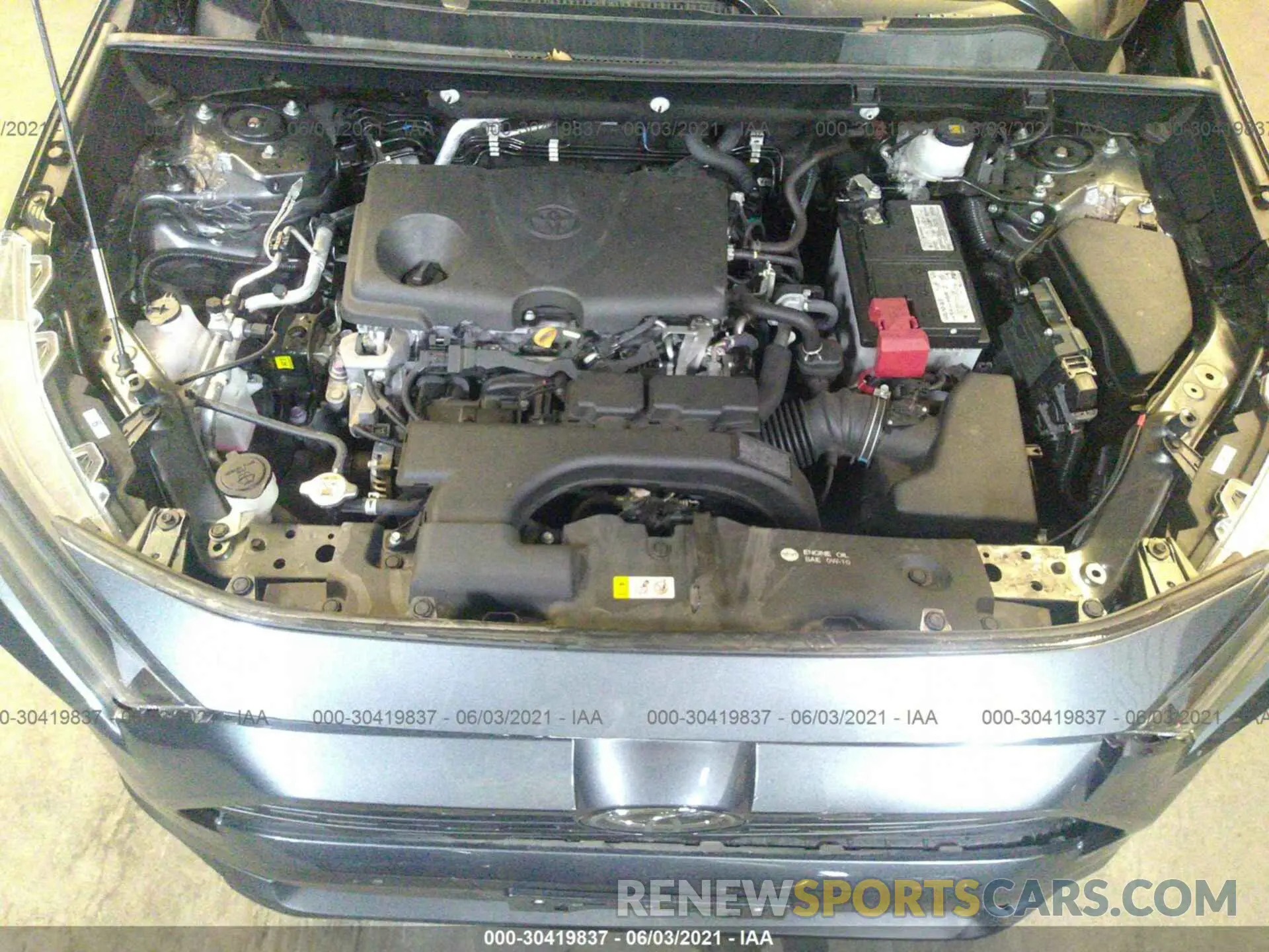 10 Photograph of a damaged car 2T3F1RFV5KC031128 TOYOTA RAV4 2019