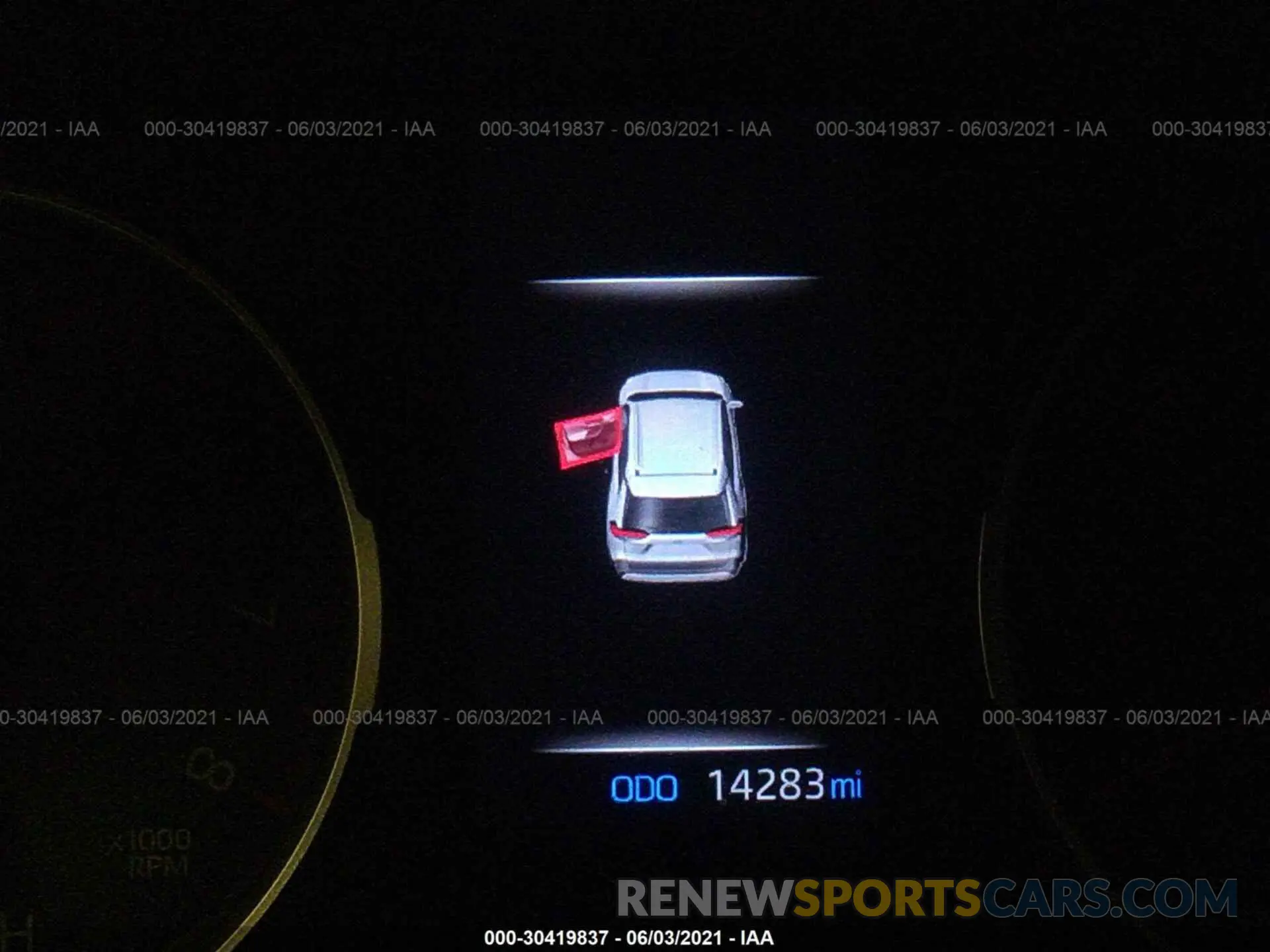 7 Photograph of a damaged car 2T3F1RFV5KC031128 TOYOTA RAV4 2019