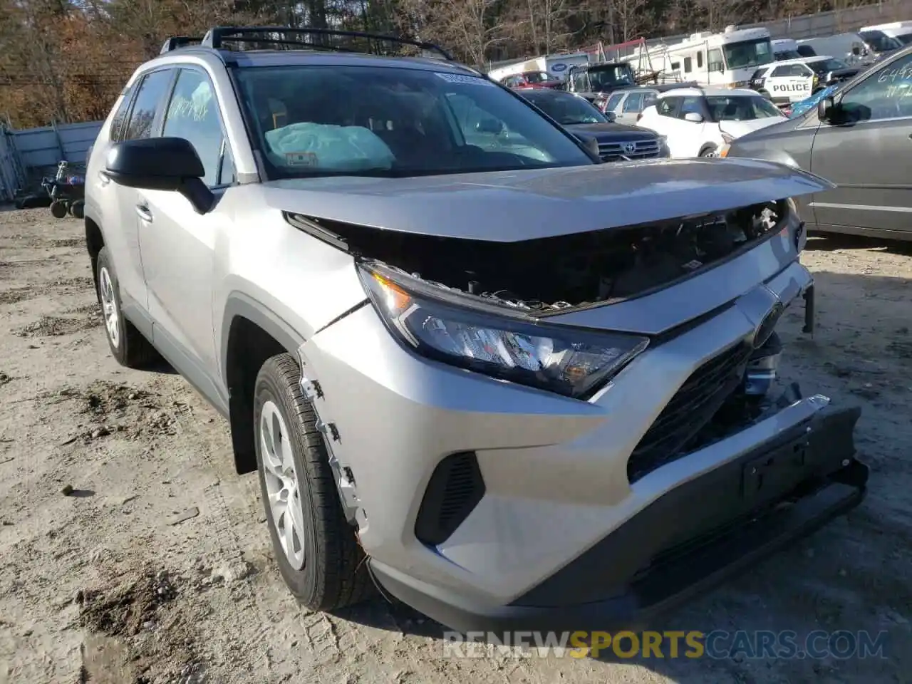 1 Photograph of a damaged car 2T3F1RFV5KC036264 TOYOTA RAV4 2019