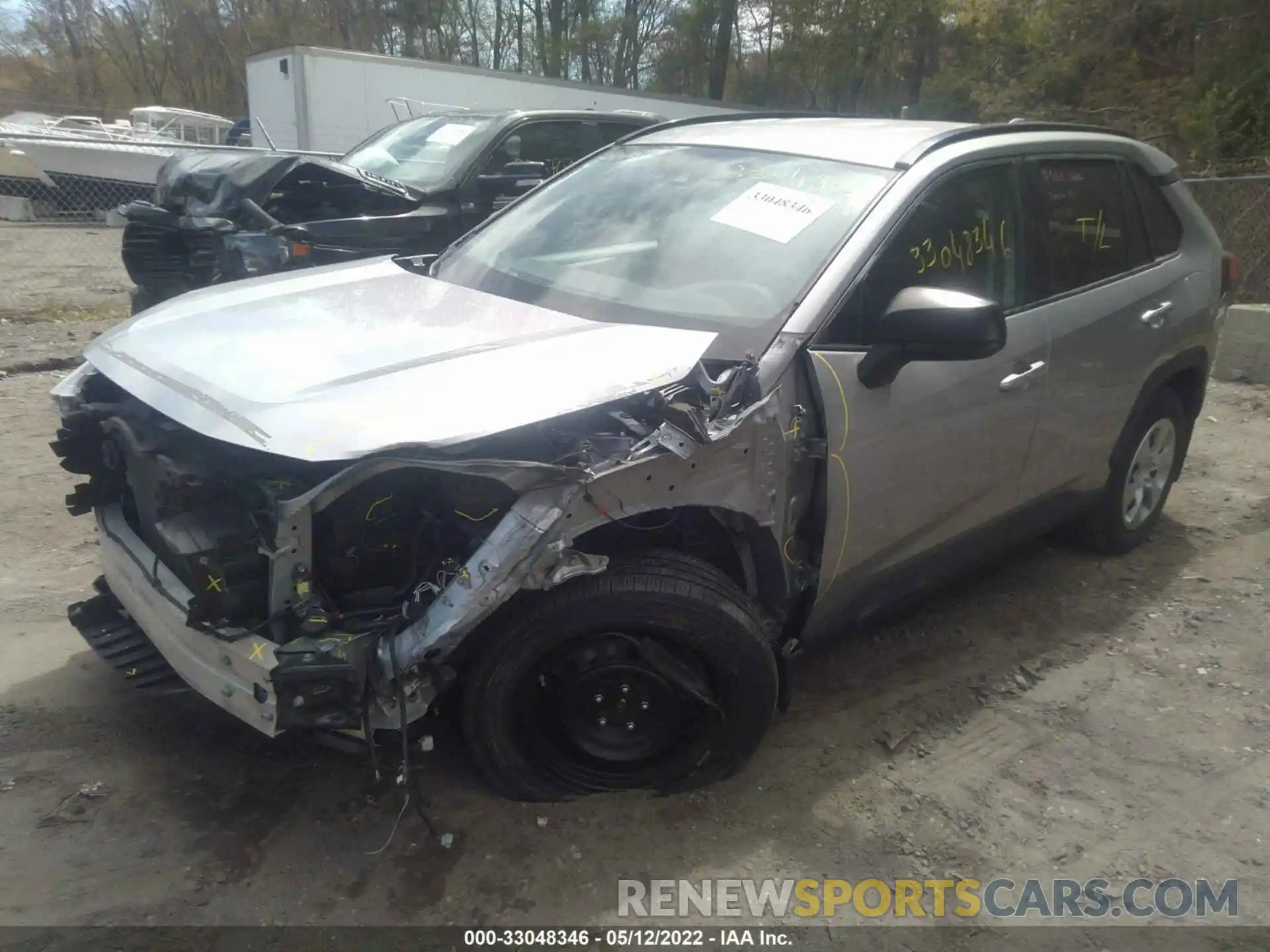 2 Photograph of a damaged car 2T3F1RFV5KC049516 TOYOTA RAV4 2019