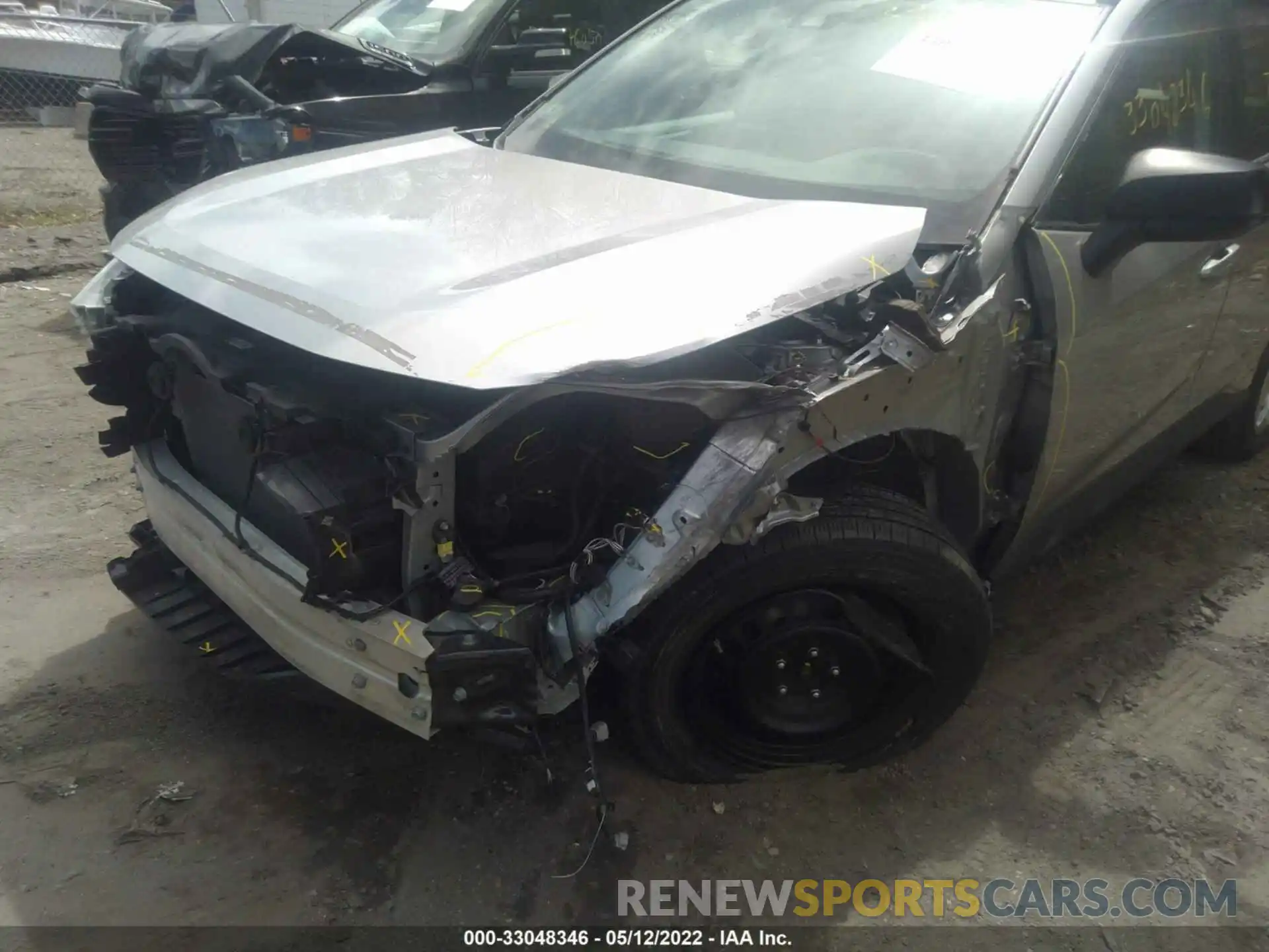 6 Photograph of a damaged car 2T3F1RFV5KC049516 TOYOTA RAV4 2019