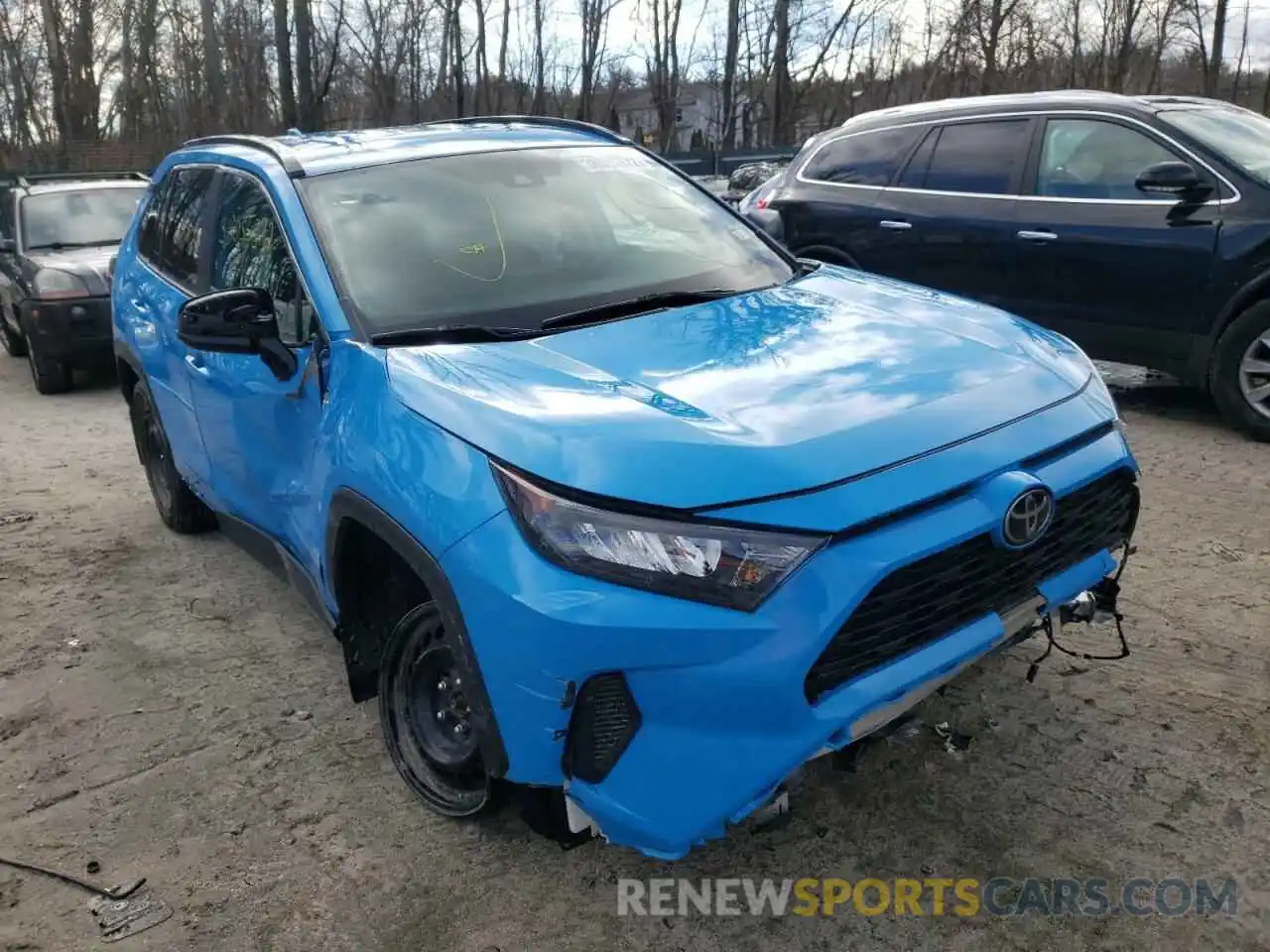 1 Photograph of a damaged car 2T3F1RFV5KC050228 TOYOTA RAV4 2019